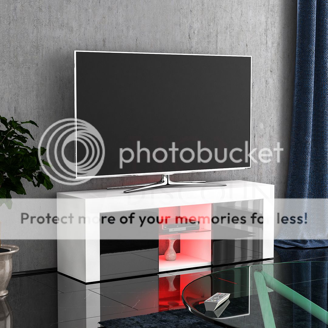 Unidad de gabinete de Soporte de TV LED Eclipse 2 Puertas Moderno